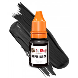 SUPER BLACK WizArt USA pigment for permanent makeup of the eyelids 10 ml