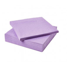 Three-layer napkins - 50 pcs (lilac)