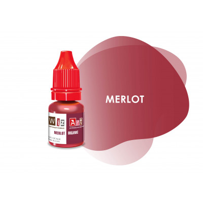 MERLOT WizArt Basic пигмент для перманентного макияжа губ 5 мл	