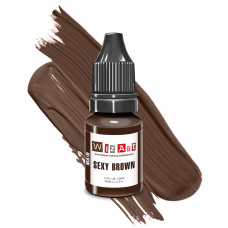 SEXY BROWN WizArt Main mineral pigment for permanent eyebrow makeup 10 ml