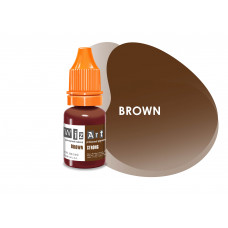 Brown WizArt USA пигмент для перманентного макияжа бровей 10 мл