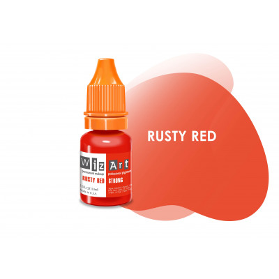 Rusty Red WizArt USA pigment for PM lips