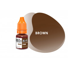 Brown WizArt USA пигмент для перманентного макияжа бровей 5 мл
