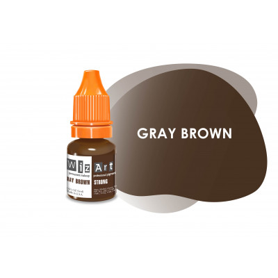 Gray Brown WizArt пигмент для ПМ бровей 