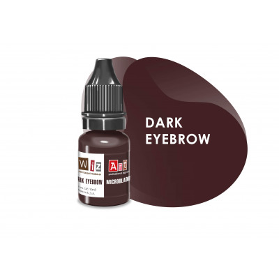 Dark Eyebrow WizArt USA microblading pigment 