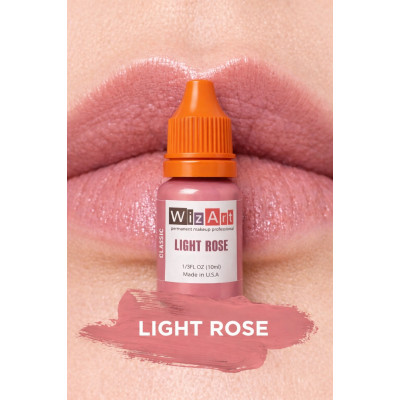 LIGHT ROSE WizArt Classic пигмент для перманентного макияжа губ 10 мл