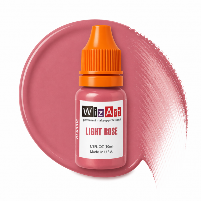 LIGHT ROSE WizArt Classic пигмент для перманентного макияжа губ 10 мл