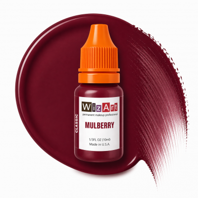 MULBERRY WizArt USA пигмент для перманентного макияжа губ 10мл