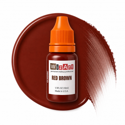 Red Brown WizArt пигмент для ПМ губ 10мл