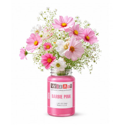 BARBIE PINK WizArt Basic пигмент для перманентного макияжа губ 10мл	