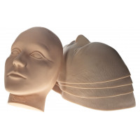 Голова-манекен набор Goldeneye (1 подставка, 5 масок)